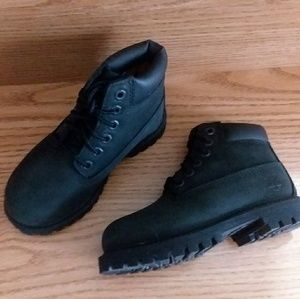 Timberland prem black/noir boots toddlers sz 10